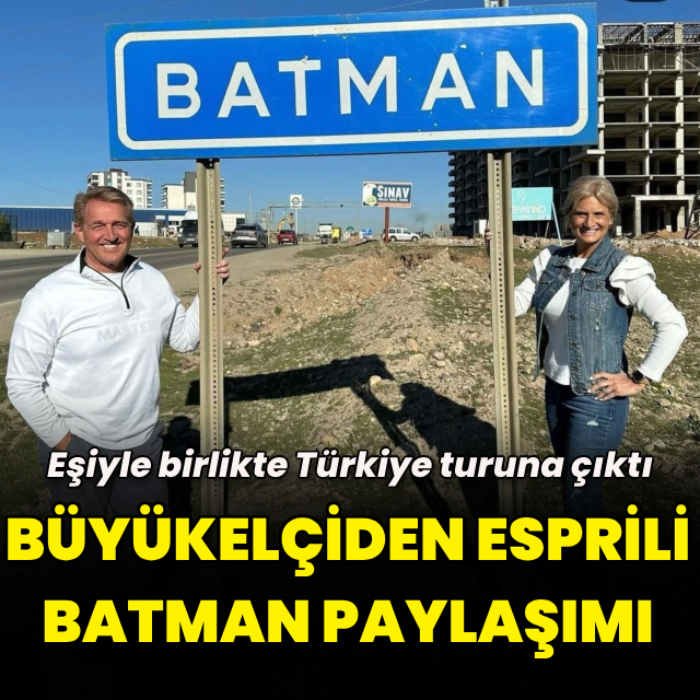 ABD Büyükelçisi Flake'ten esprili paylaşım