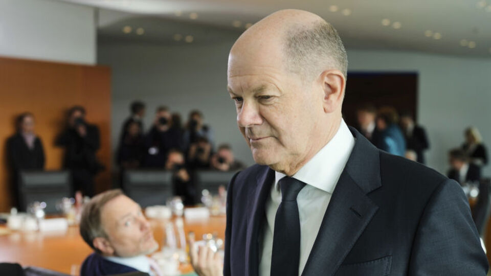 Scholz'dan ses kaydı açıklaması