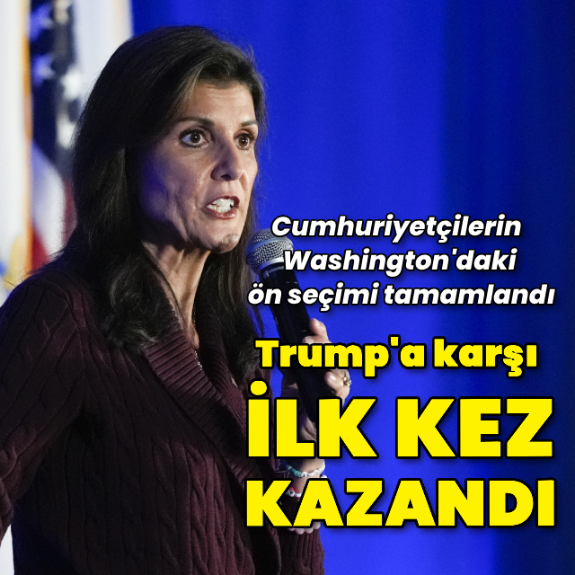 Trump'a karşı ilk kez kazandı
