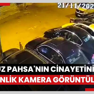 3 ay önce sokak ortasında tartıştığı kişi tarafından öldürülen Yavuz Pahsa'nın kamera kaydı