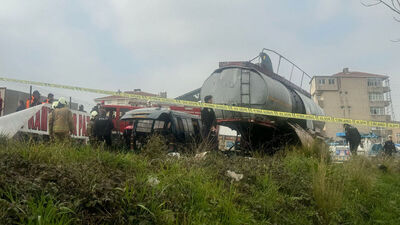 Tanker patladı! 2 can kaybı var