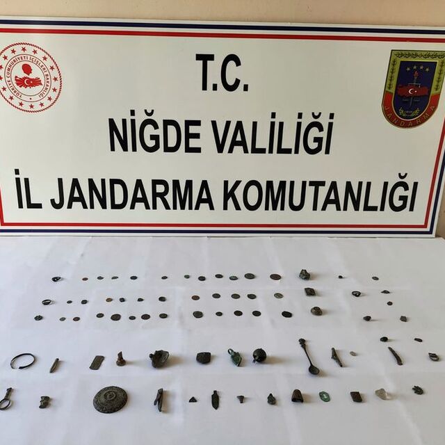 Tarihi eser operasyonunda 75 obje ele geçirildi