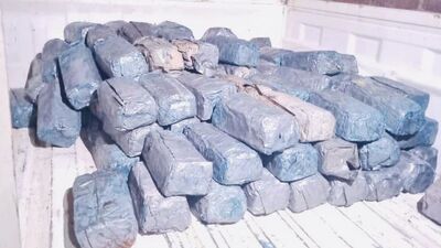 Libya'da ele geçirilen ham kokainde rekor