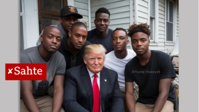 Trump taraftarları, yapay zeka üretimi sahte görsellerle siyah seçmeni hedef alıyor