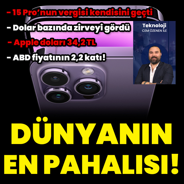 Dünyanın en pahalısı!