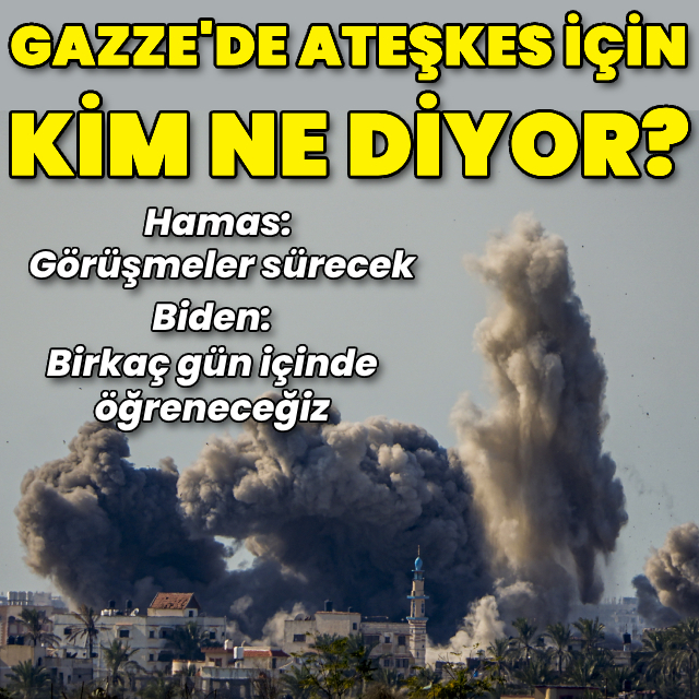 Gazze'de ateşkes sağlanacak mı?