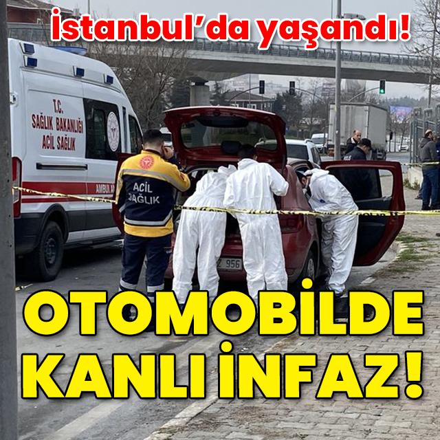 Kimliği tespit edildi! Otomobilde infaz!