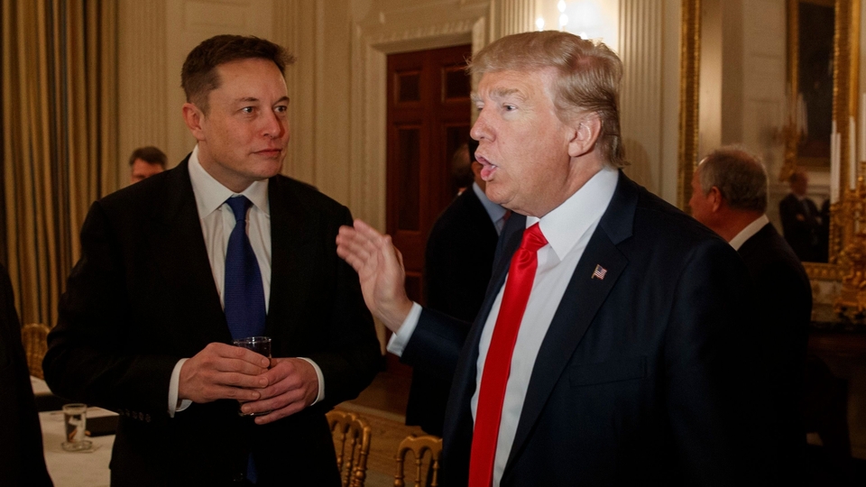 Seçim kampanyası için destek arayan Trump, Musk'la görüştü