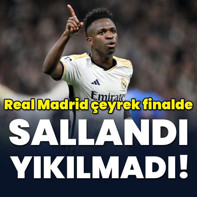 Real Madrid sallandı, yıkılmadı!