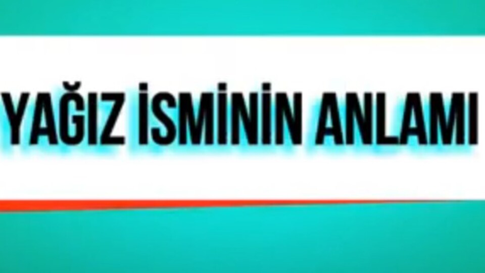 Yağız İsminin Anlamı Nedir?