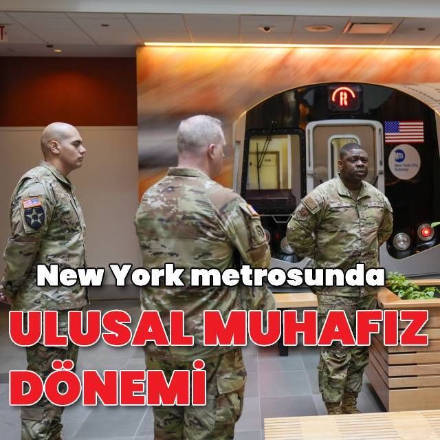 New York metrosunda Ulusal Muhafız dönemi