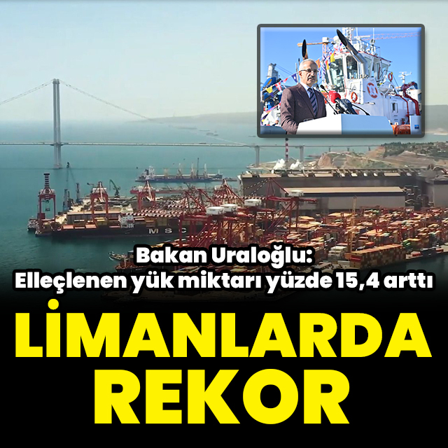 Limanlarda rekor