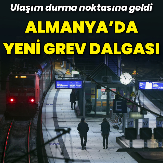 Almanya'da yeni grev dalgası