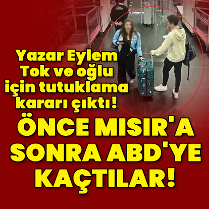 Mısır'dan sonra ABD'ye kaçtıkları ortaya çıktı!