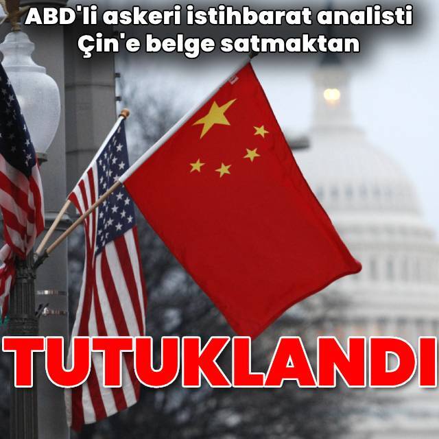 ABD'li asker Çin'e 'hassas belge' satmaktan tutuklandı