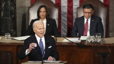 Biden: Gazze'de binlerce masum kadın ve çocuk öldürüldü