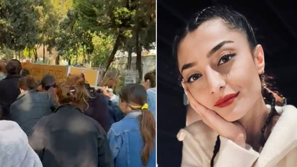 Kadınlar omuzladı... Mervegül'e veda!