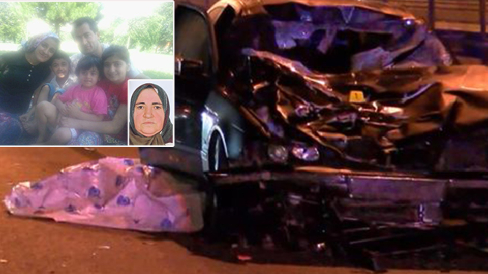 TEM'de ölen 5 kişilik ailenin son anları kamerada!