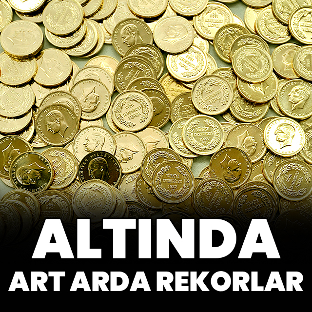 Altında art arda rekor