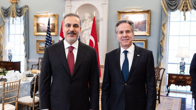 Bakan Fidan, Blinken ile buluştu