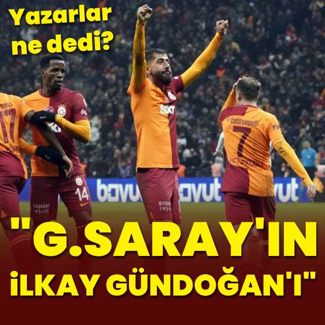 "G.Saray'ın İlkay Gündoğan'ı"
