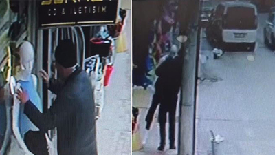 Cansız mankeni sevdi! Kucaklayıp kaçırdı!