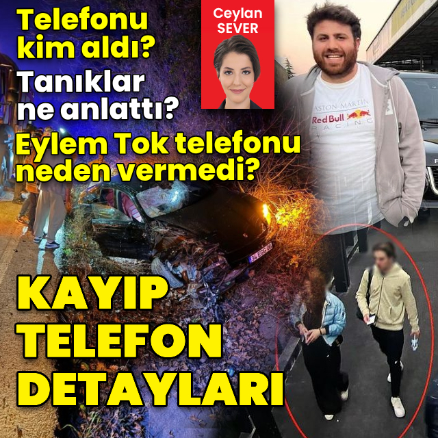 'Kayıp telefon' ayrıntısı! Kim, niye aldı?