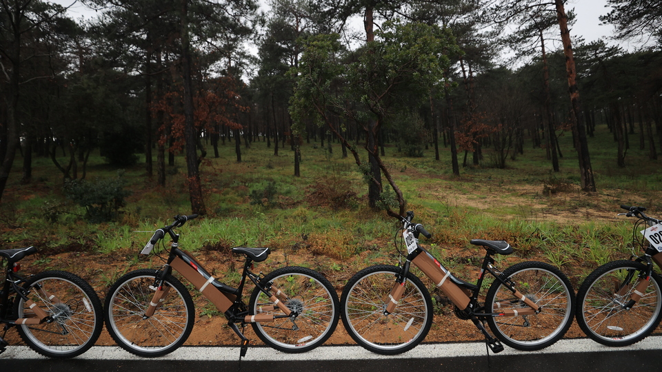 Bisiklette dünya rekoru kırdık