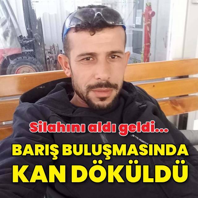 Barışmak için buluştuğu akrabasını öldürdü
