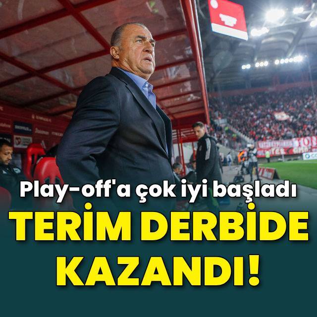 Derbide kazanan taraf Terim'li Pana!
