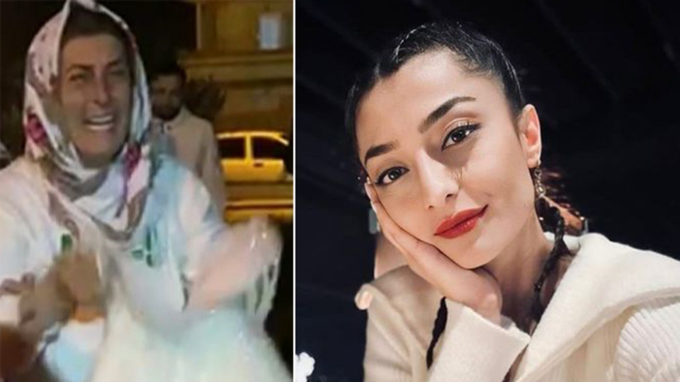 En acı protesto! Kızının gelinliğini ateşe verdi!