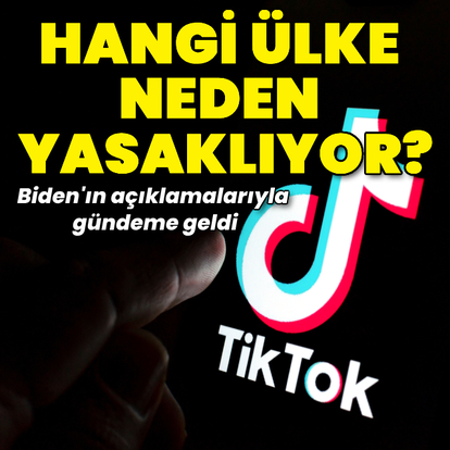 Biden'ın açıklamalarıyla gündem oldu: TikTok neden yasaklanıyor?