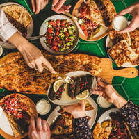 Ramazan'ın birinci günü için iftar menüsü