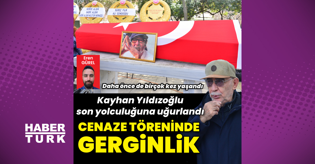 Kayhan Yıldızoğlu'nun cenazesinde Şener Şen'in gergin anları - Magazin ...