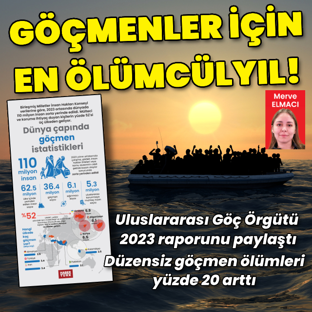 2023 göçmenler için en ölümcül yıl oldu