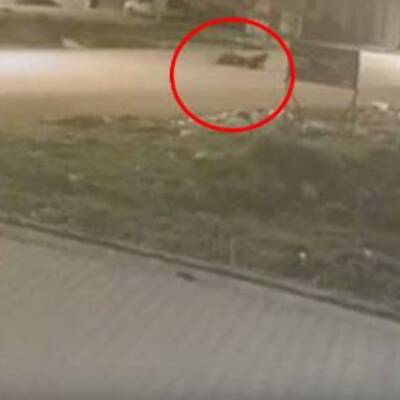 Adana'da 1 kişinin öldüğü motosiklet kazası kamerada