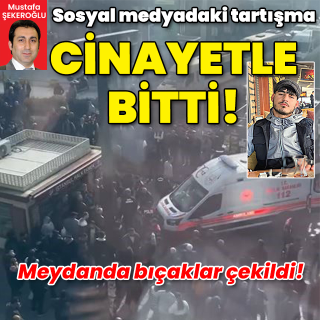 Sosyal medyadaki tartışma cinayetle bitti!