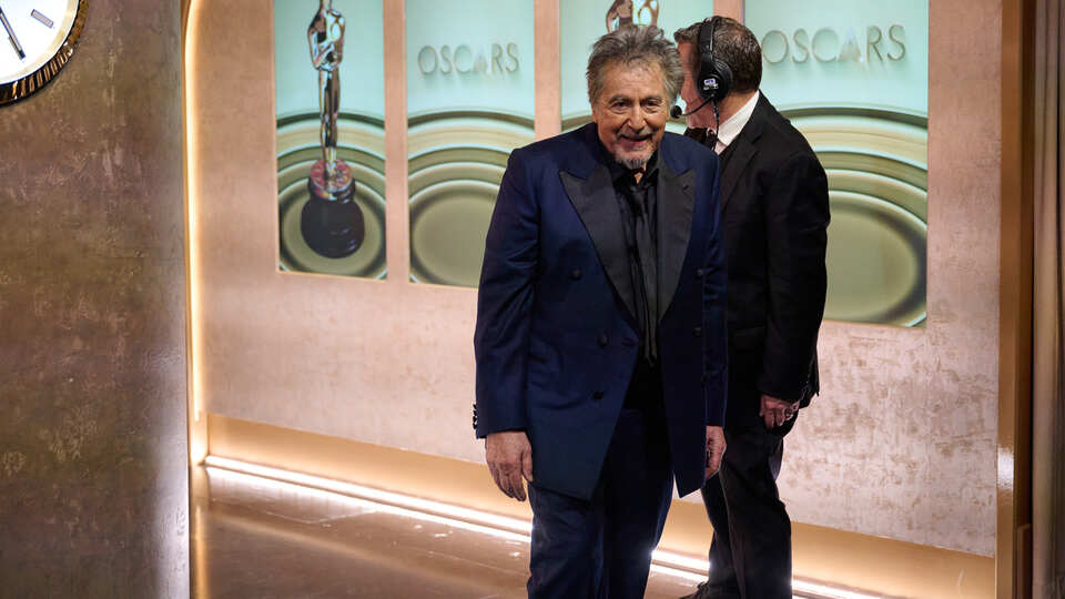 Al Pacino'ya Oscar tepkisi
