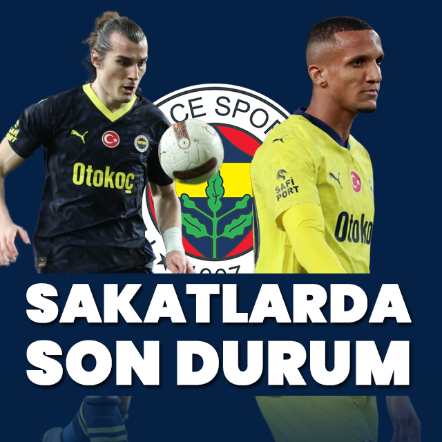 Fenerbahçe'de sakatların son durumu!