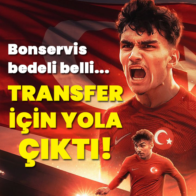 Can Uzun transfer için yola çıktı