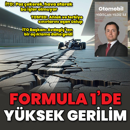 Formula 1'de yüksek gerilim!