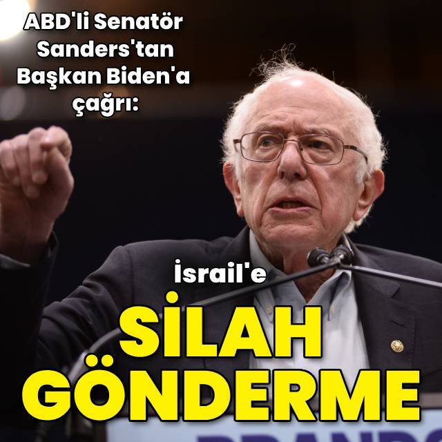 ABD'li Senatör Sanders'tan Biden'a çağrı