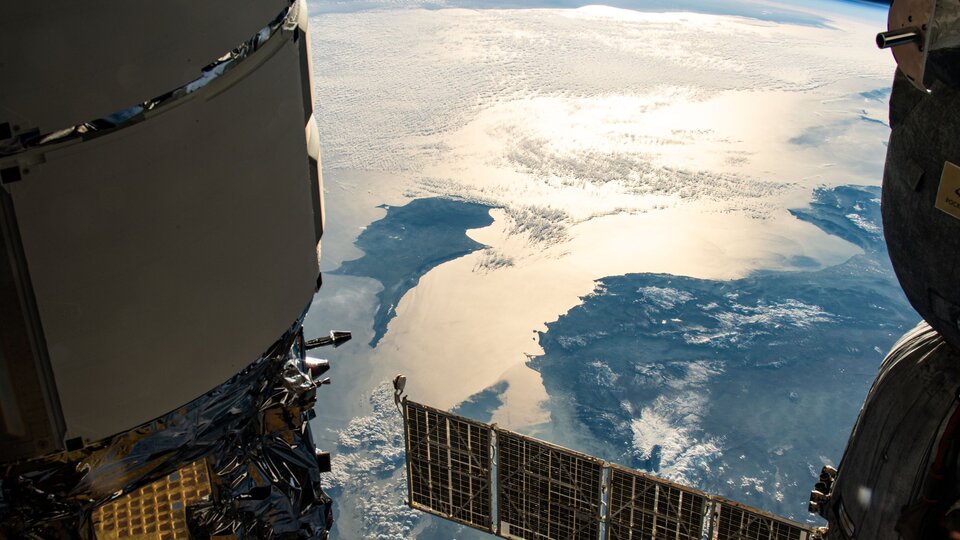 Gezeravcı'dan uzaydan Kıbrıs paylaşımı