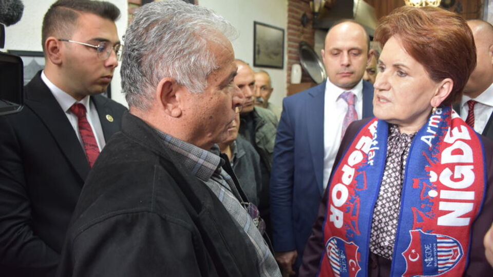 Akşener: Alt tarafı seçim, harbe gitmiyoruz