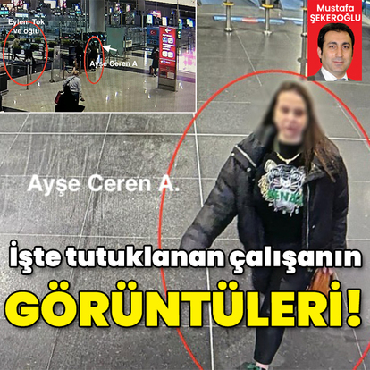 İşte tutuklanan çalışanın görüntüleri!