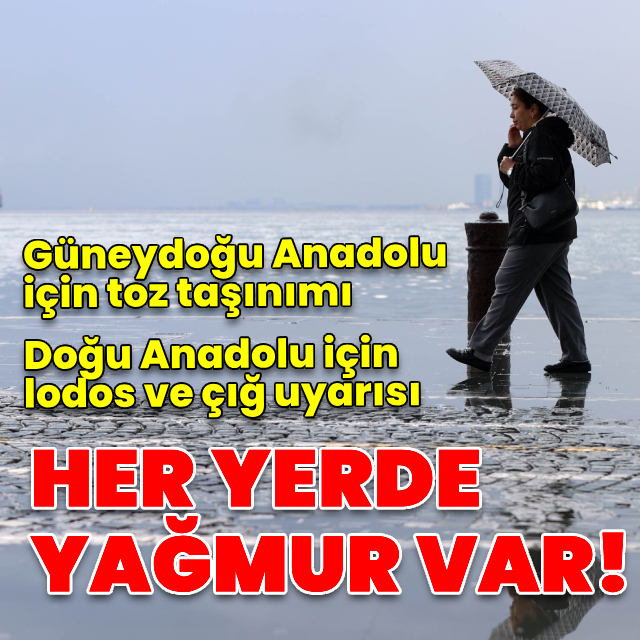 Türkiye sağanağın etkisi altında...