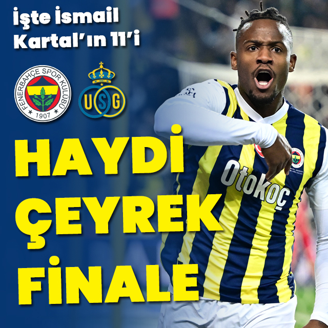 Fenerbahçe, Avrupa'da çeyrek final için sahaya çıkıyor