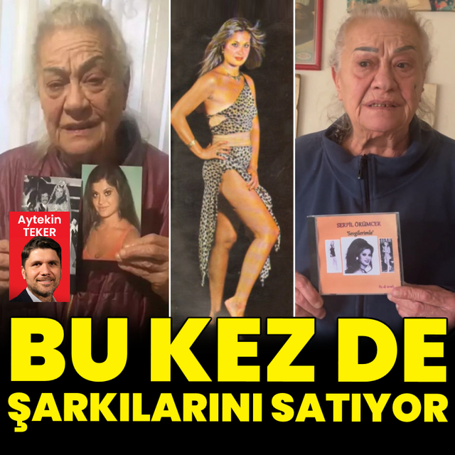 Bu kez de şarkılarını satıyor