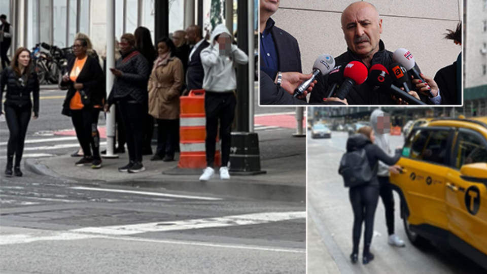 Acılı baba taziye bekliyor... Eylem Tok ve oğlu New York'ta!