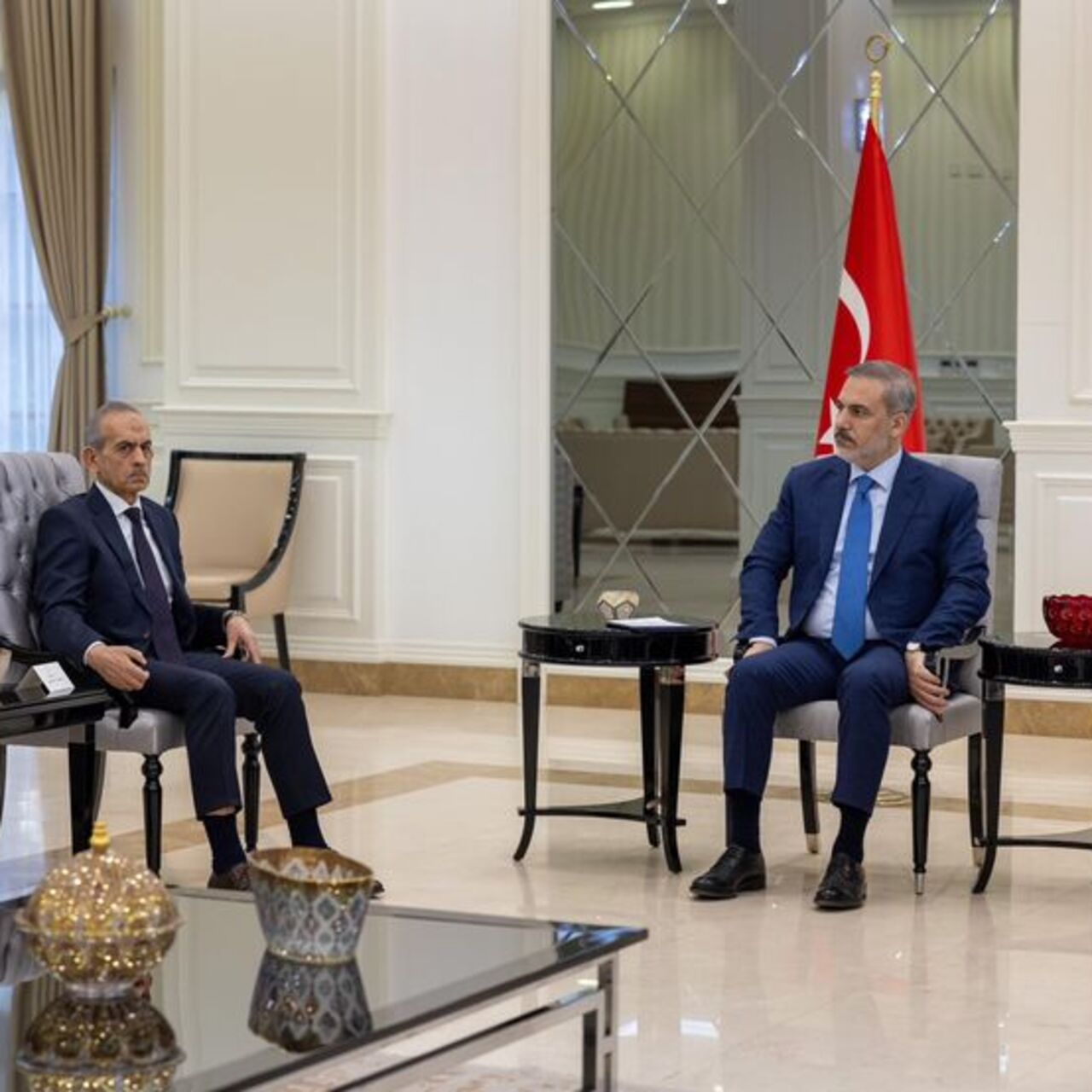 Bakan Fidan, Irak Türkmen Cephesi Başkanı ile görüştü